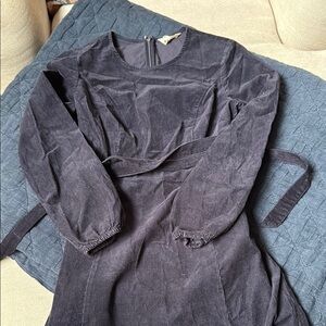 Boden Navy Corduroy Dress